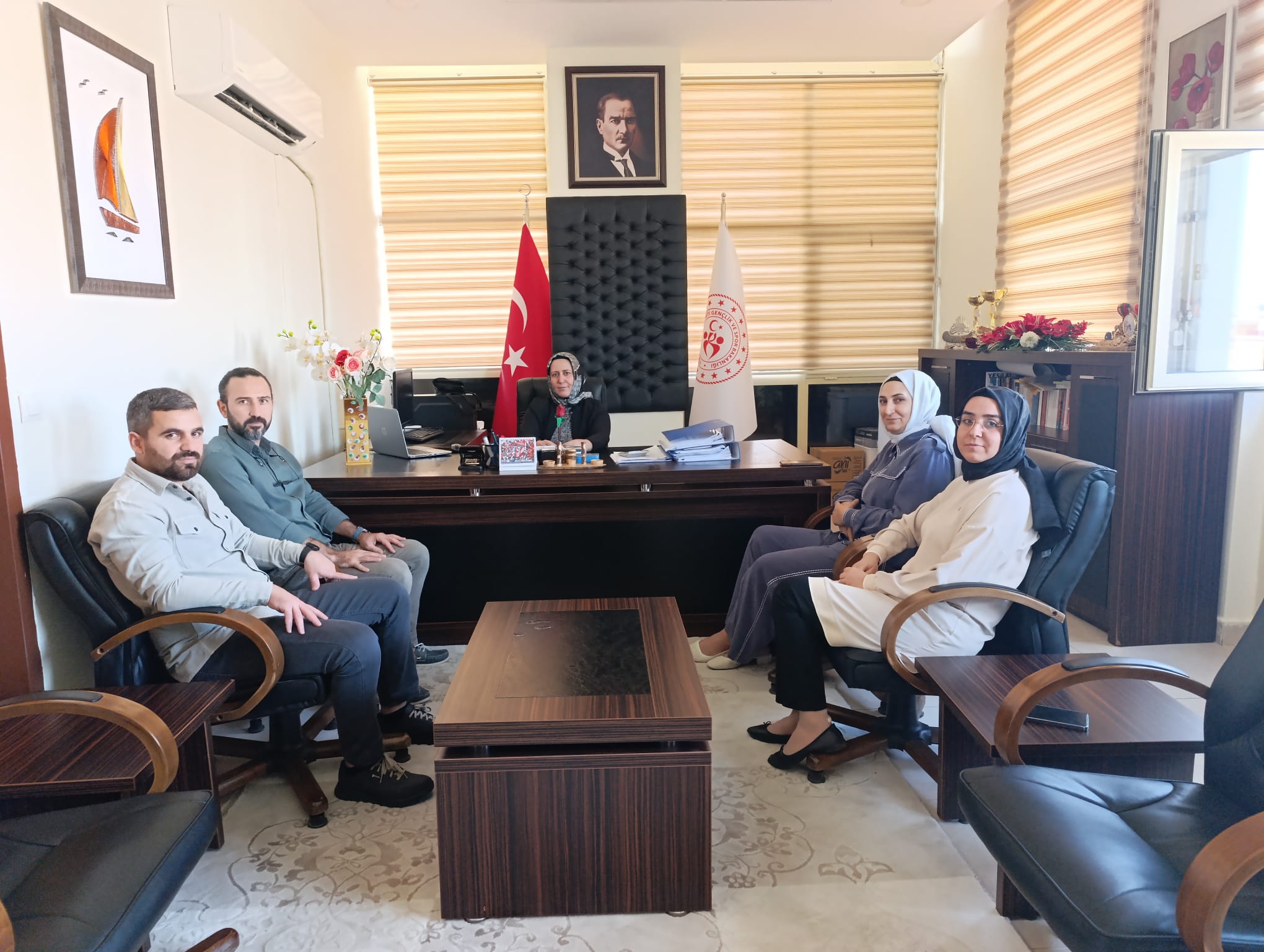 Suruç MYO’dan Hacer Ana Yurt Müdürlüğü ile İş Birliği Görüşmesi